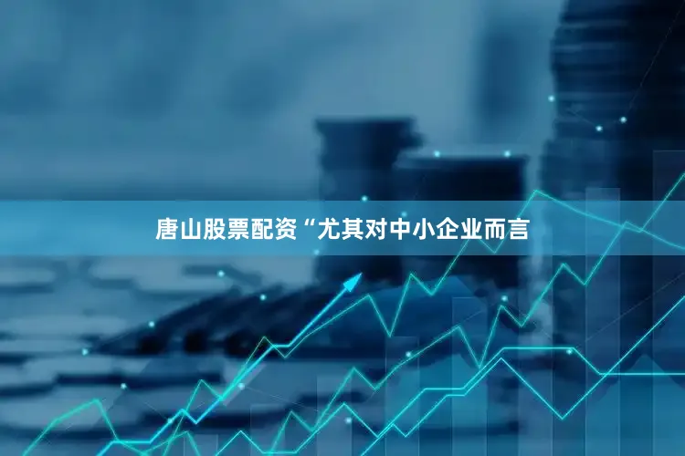 唐山股票配资“尤其对中小企业而言