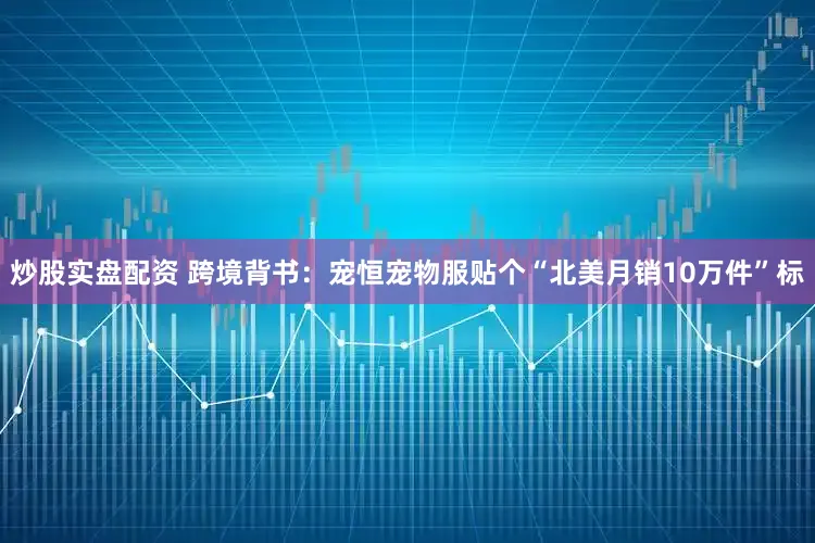 炒股实盘配资 跨境背书：宠恒宠物服贴个“北美月销10万件”标