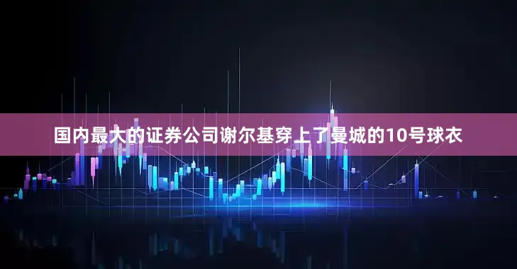 国内最大的证券公司谢尔基穿上了曼城的10号球衣